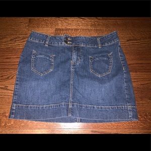 jean skirt